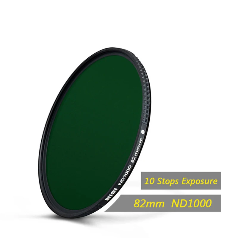 

NiSi 77mm ND1000 Ultra Thin Neutral Density Filter 10 Stop for Digital SLR Camera ND 1000 77 82 30 67 72 58 mm Slim Lens Filters