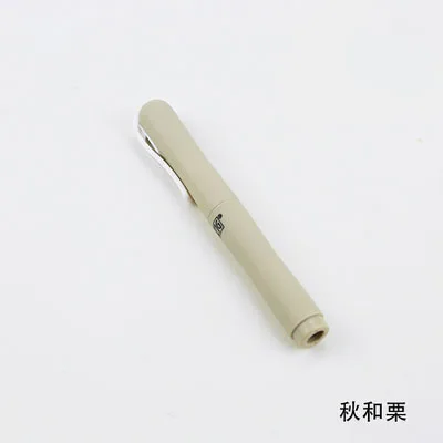 Holder light brown Япония Kuretake COCOIRO каллиграфия ручка заправка кисти ручка наполнение канцелярские товары для творчества студентов принадлежности маркер ручка - Цвет: Holder light brown