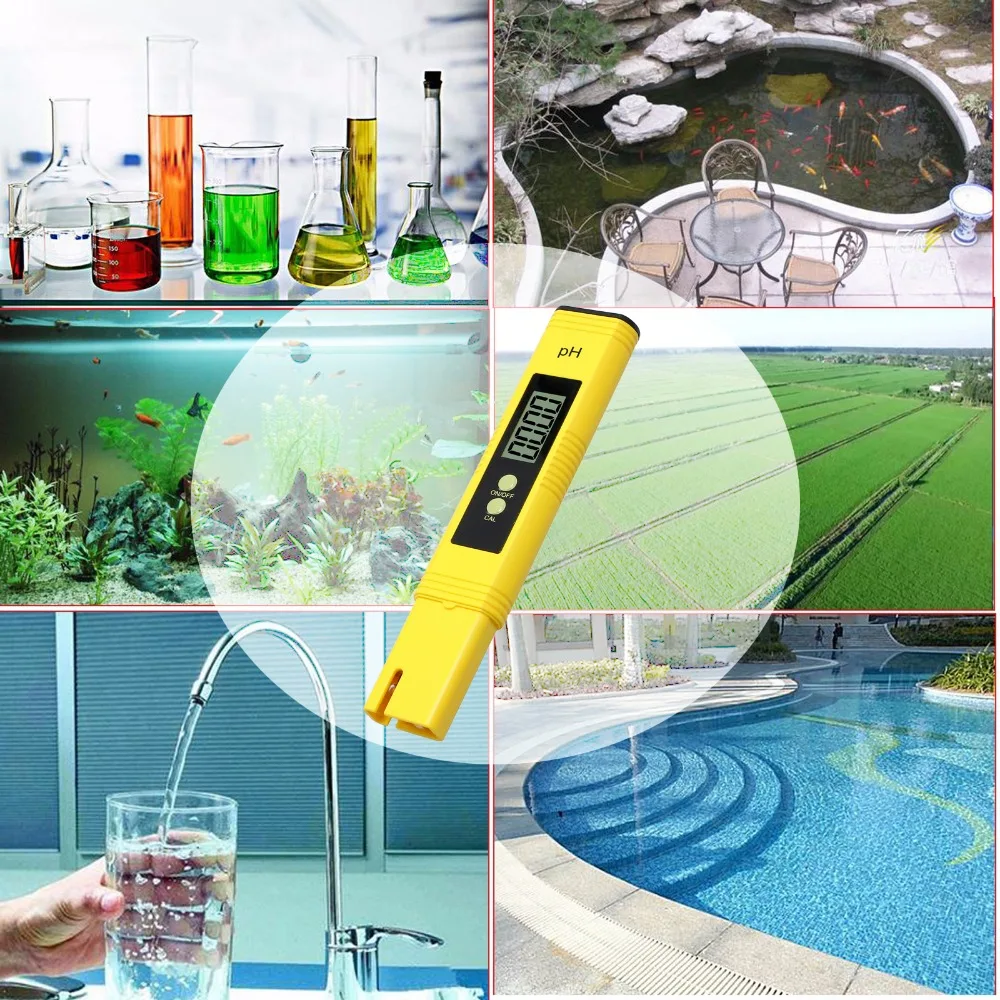 Портативный цифровой рН тестер Proster карманная ручка аквариумный монитор для воды