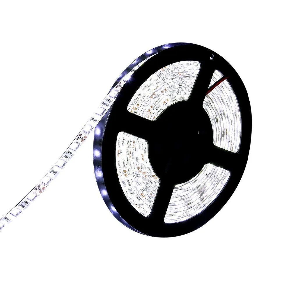 5 м DC12V 5050 RGB RGBW RGBWW Светодиодная лента Водонепроницаемая 60 Светодиодный/м Диодная лента Гибкая Веревка огни теплый белый для кухни потолок спальни