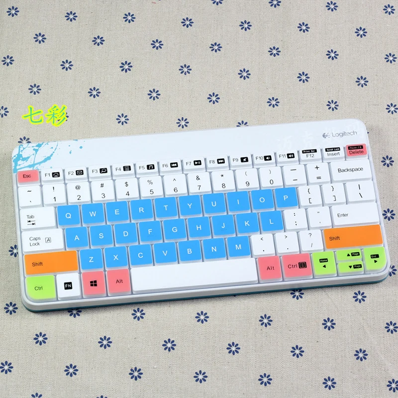Waterproof laptop keyboard protective film wireless notebook Keyboard Covers For Logitech K240 MK240 | Компьютеры и офис