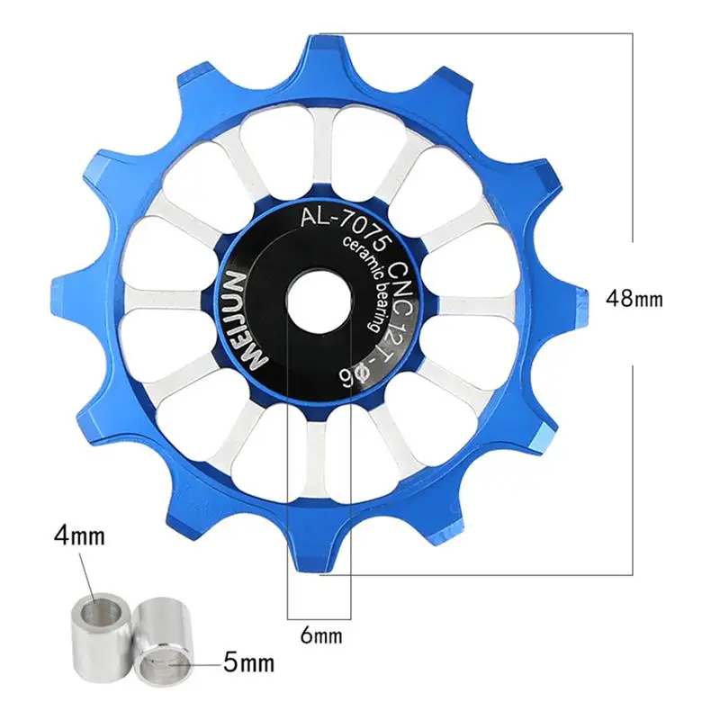 12 т задний переключатель из алюминиевого сплава легкий керамический