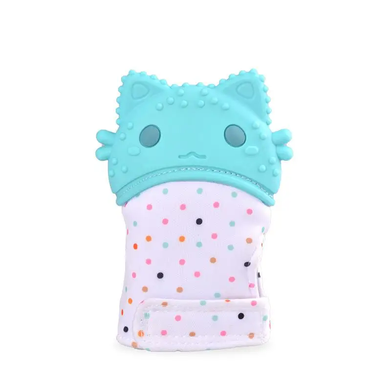 Baby pacifier Glove Silicone Music Teether Baby Teething Chewable Nursing Mittens teether sound newborn Baby Care Accessorie