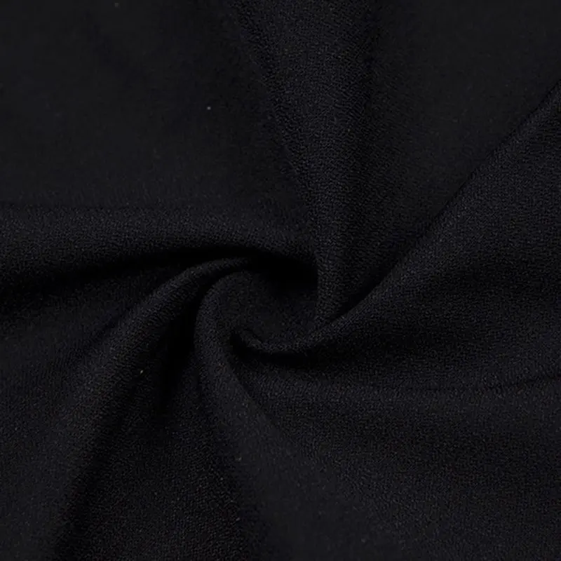 Женская Повседневная футболка в готическом стиле черная облегающая Однотонная