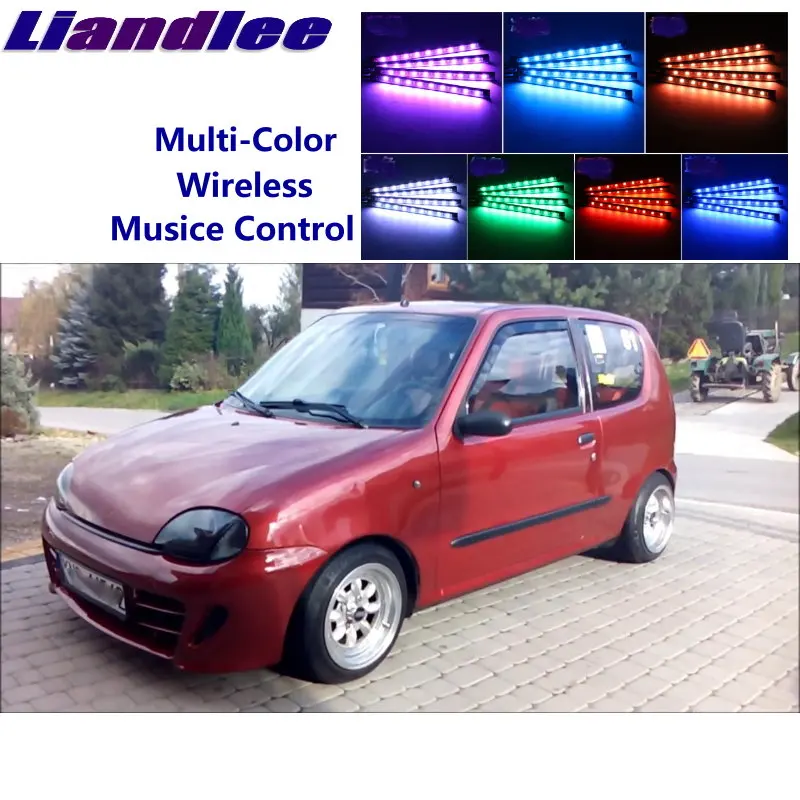 LiandLee для Fiat Seicento/600 установка автомобильных сидений акцент интерьер атмосферный