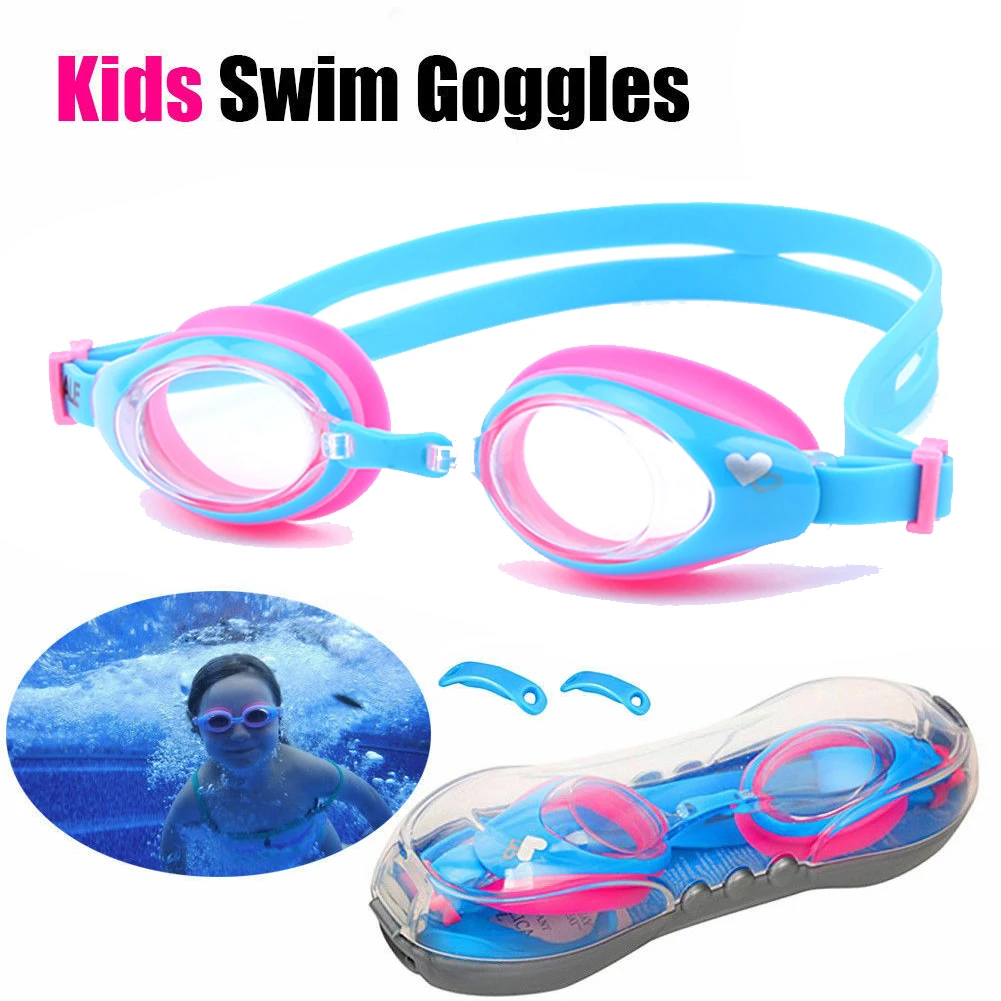 Children Colorful UV Protection For Kids Silicone Sports Eyewear Anti Fog Waterproof Swim Glasses Windproof Accessories | Спорт и