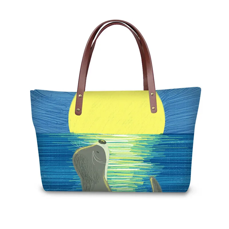 Дизайнерские Сумочки Высококачественная пляжная сумка с рисунком для