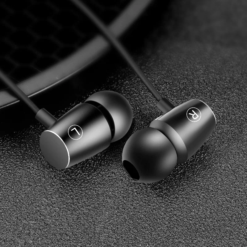 Универсальный мобильный телефон гарнитура In ear линия управления сабвуфер с