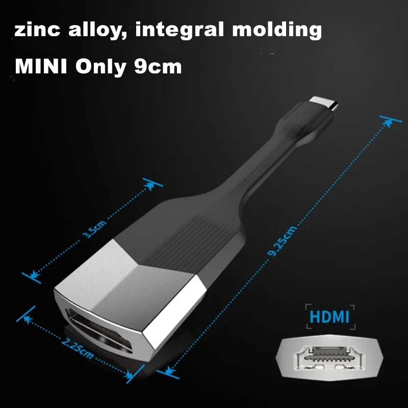 Шт. оптовая продажа 5 шт. Тип C к HDMI К 4 конвертер мобильный телефон/ПК Подключение