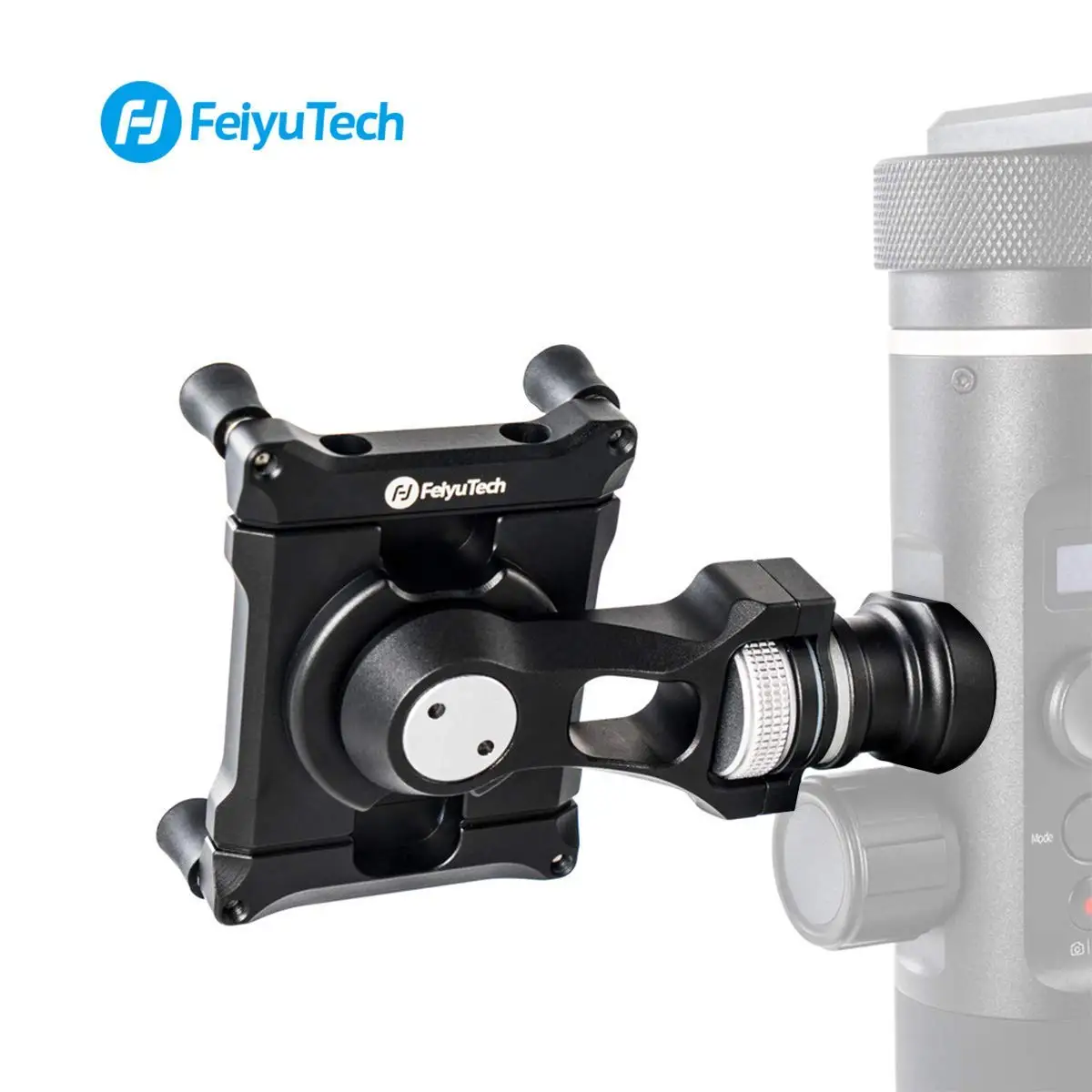 Держатель крепления Feiyu для SPG2 G6 Plus G5 Gimbal Clamp Holder Bracket for iPhone X XS 7plus 8|Аксессуары