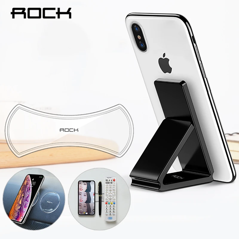 ROCK Sticky гелевый коврик набор 3 в 1 Универсальный держатель телефона сильная