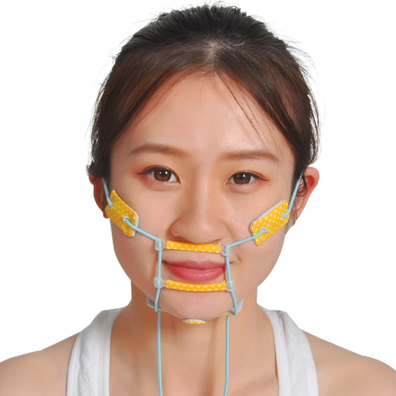 Маска для сна храп предотвращения рот открытый артефакт анти-мундштук ремень