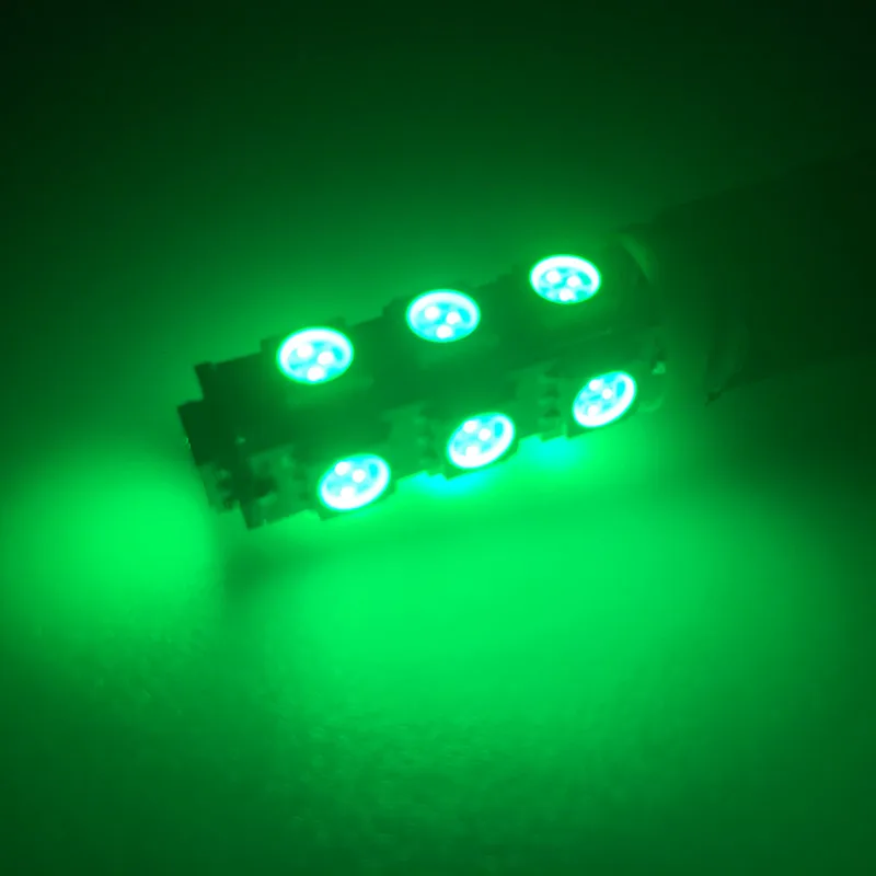 100 шт. t10 5050 13SMD Клин лампы W5W T10 светодио дный авто лампа светодио дный w5w светодио дный белый 194 интерьер Инструмент Сторона задние лампы