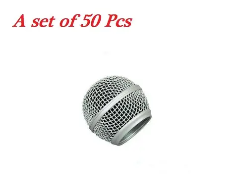 Bolymic набор из 50 шт. микрофонная решетка сменный микрофон для sm58 Проводная решетка микрофона