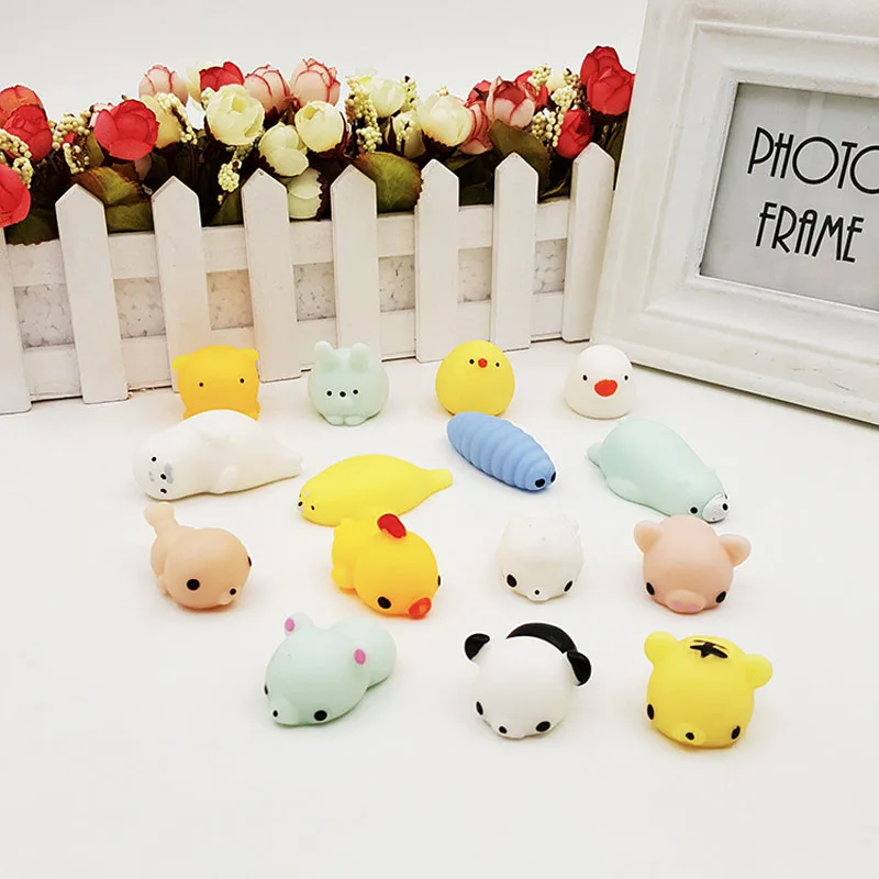 Снимающий стресс тревоги игрушка 3D милый мягкий силиконовый чехол с рисунком из