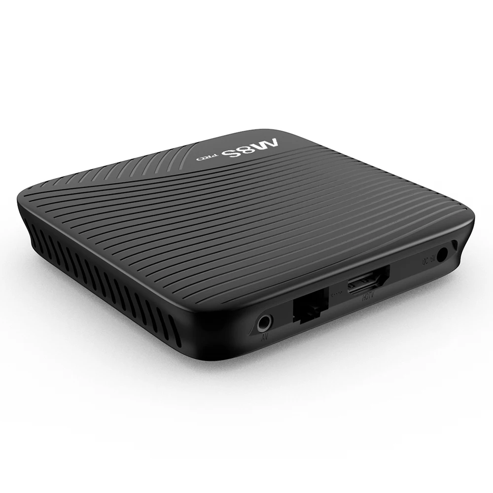 Oringnal mecool M8s Pro DDR4 Android 7.1 Octa core S912 интеллектуальные ТВ коробка WI FI 4 К фильмы Умные