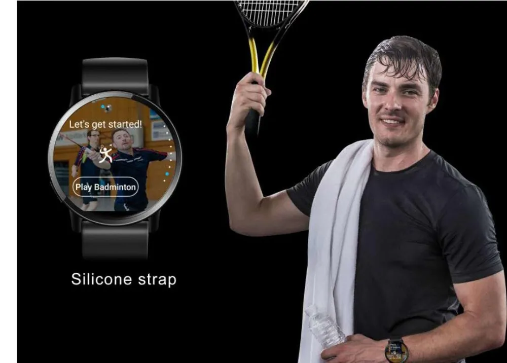 Горячая Распродажа LEM 4G Smartwatch телефон Android 7,1 MT6739 четырехъядерный 1GB+ 16GB 8MP камера 900mAh 4G/3g/2G данные SIM звонки умные часы для мужчин