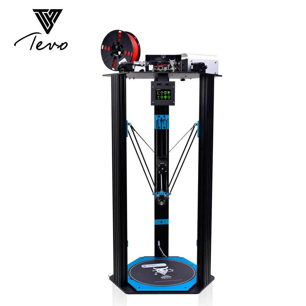 TEVO Impresora 3D маленький монстр Delta 3D-принтеры комплект алюминиевого