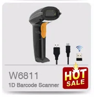 Yanzeo Портативный USB Ручной Проводной беспроводной сканер штрих-кода Bluetooth 1D/2D QR считыватель штрих-кода PDF417 IOS Android IPAD