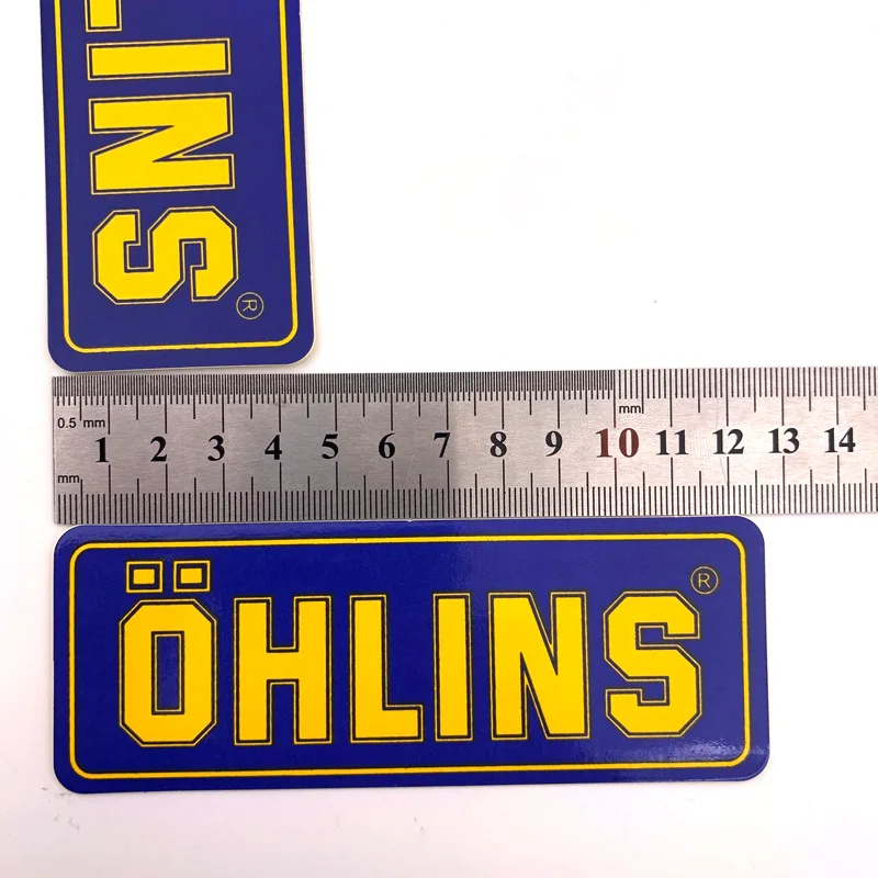 10 шт./лот наклейки для Moto FASP аксессуары ПВХ ohlins подвеска модификация