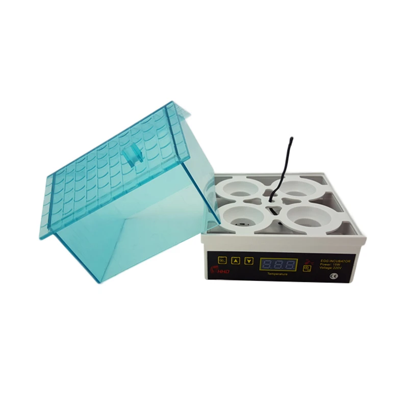 Инкубатор для яиц с 4 отверстиями мини инкубатор прозрачный автоматический птицы