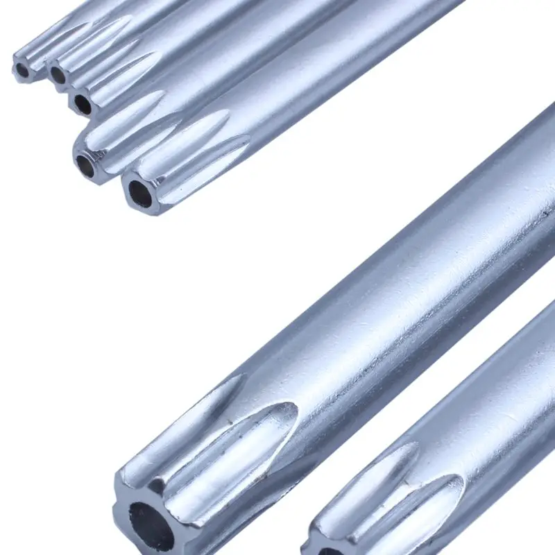 HLZS-набор 9x Torx ключ Expert Шестигранная звезда Безопасности биты отверстие T10-T50