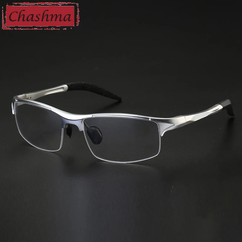 Брендовые мужские очки Chashma в спортивном стиле оправа из алюминиево магниевого