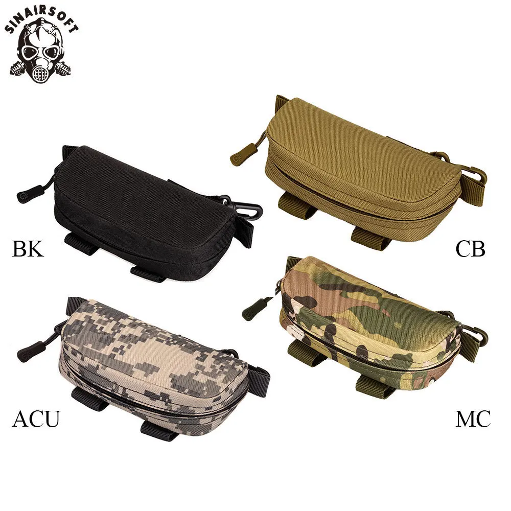 Сумка SINAIRSOFT для тактических очков многофункциональный камуфляжный чехол