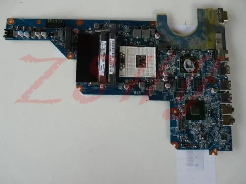 Материнская плата для ноутбука HP Pavilion G4 G6 G7 636375 001 650199 DA0R13MB6E0 HM65 DDR3 бесплатная