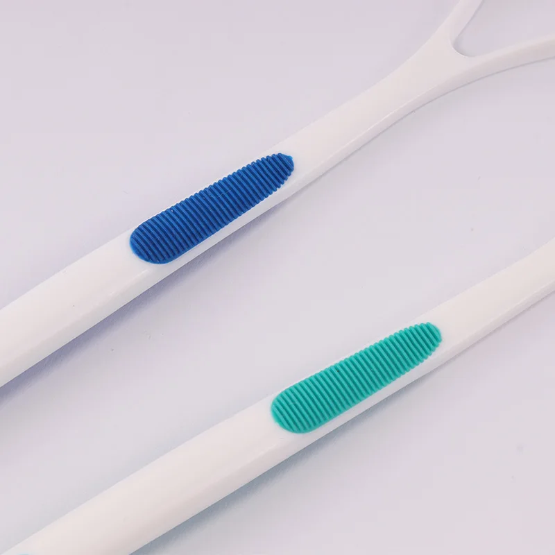Подарок для вечеринки 2 шт. щетка чистки языка скребок ухода за полостью рта