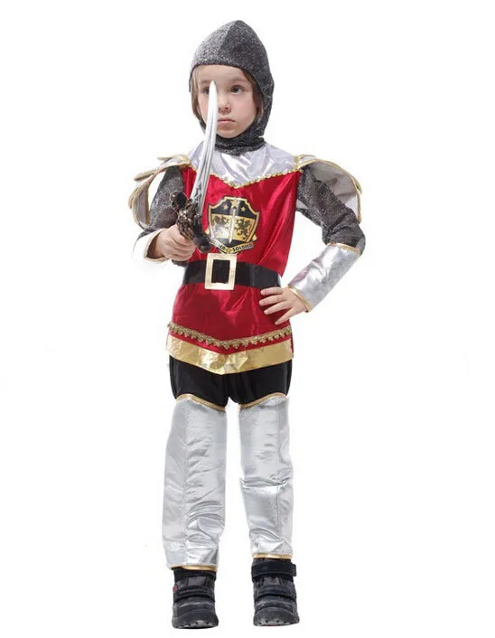 Free shipping!!Halloween carnival party ball game performance clothing royal knight Roman armor soldier | Тематическая одежда и