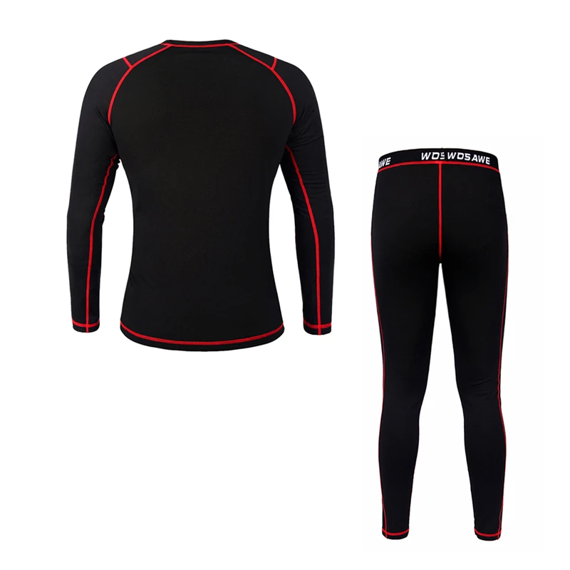 WOSAWE компрессионный базовый слой для велоспорта бега фитнеса тренировок