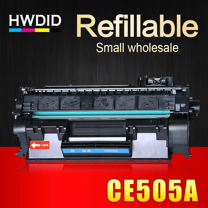 HWDID CE505A 505 05A 505a совместимый тонер картридж для HP LJ P2035 2055 Canon LBP6300 6650 6670 6680 MF5840 5850 5870