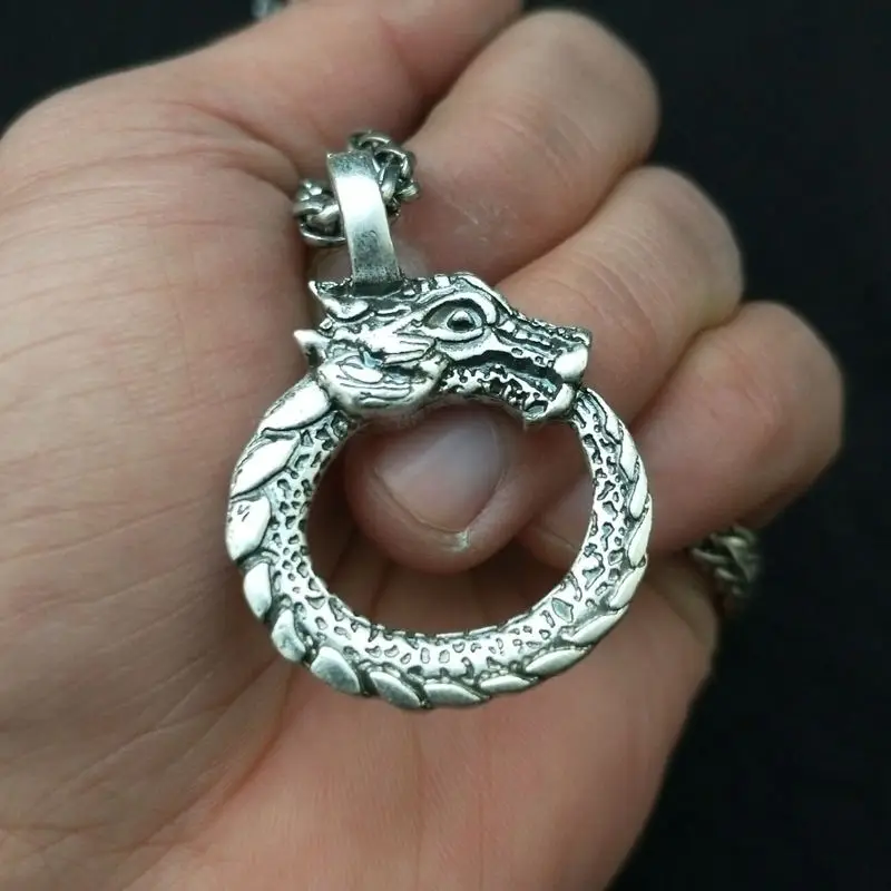 1 шт. Мужская подвеска в виде дракона|dragon pendant|viking necklace menviking jewelry men |