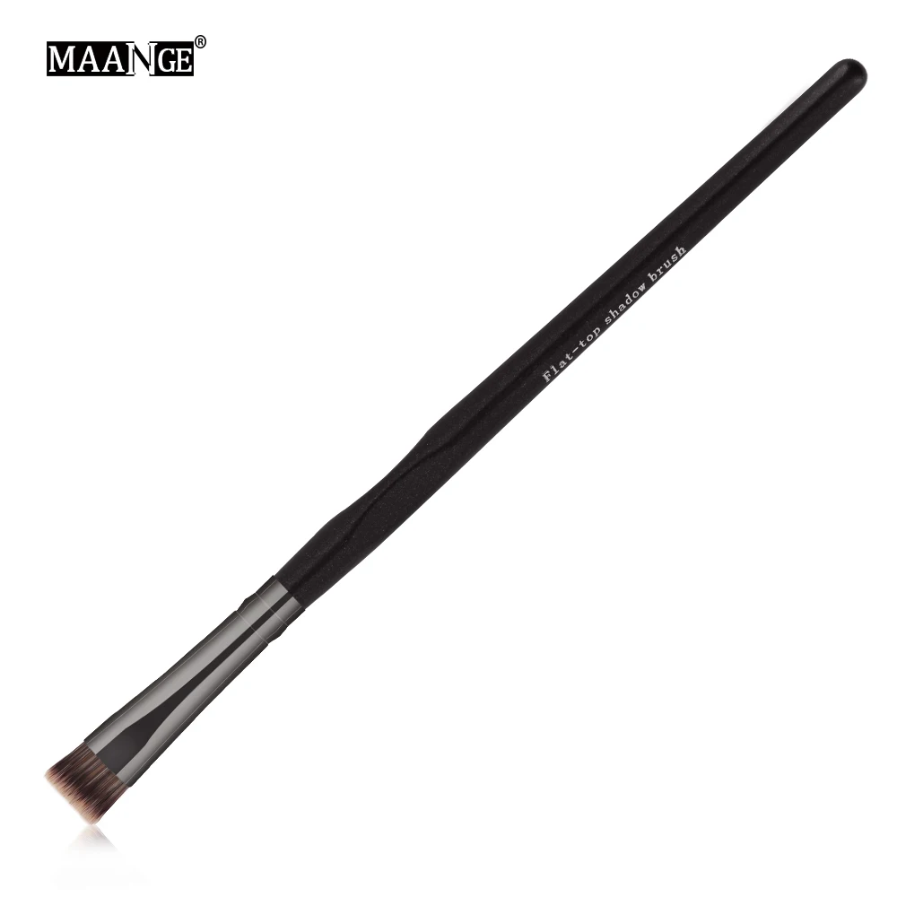 MAANGE Wooden Handle Synthetic Fiber Eyeshadow Brush High Light Foundation Makeup Eye Shadow Maquillage Make Up Tool | Красота и