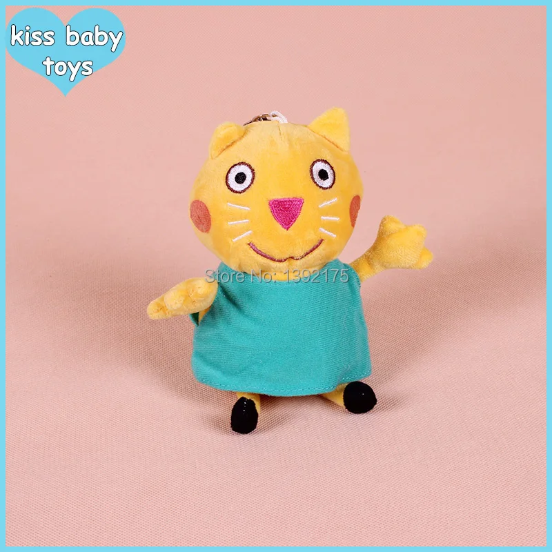 Free Shipping 2014 New Peppa Pig Friends 8Pcs/lot Stuffed Animal Plush Toys Baby Kids Birthday Gift For Kids|toy pail|toy crossbowgift wrap |