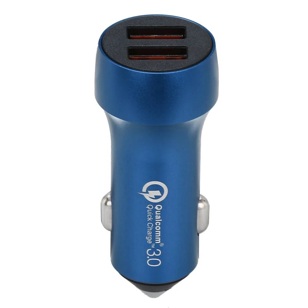 Высокое качество двойной usb автомобиль Быстрая зарядка QC3.0 Входное напряжение: