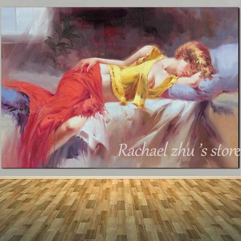 Высокое качество классические Книги по искусству печать картина маслом на