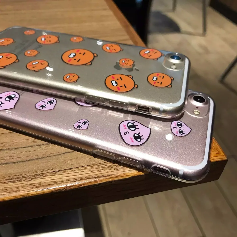 Забавный мультфильм с рисунком Медведь телефон чехлы для iPhone 7 Fundas 6 S плюс новые