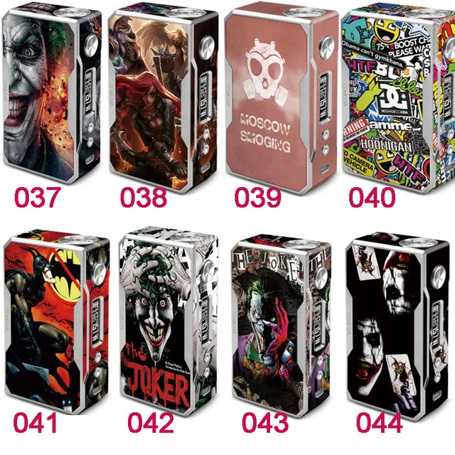 Наклейки на электронные сигареты VOOPOO DRAG TC 157 Вт боксмод 1 шт.|Декоративные пленки| |