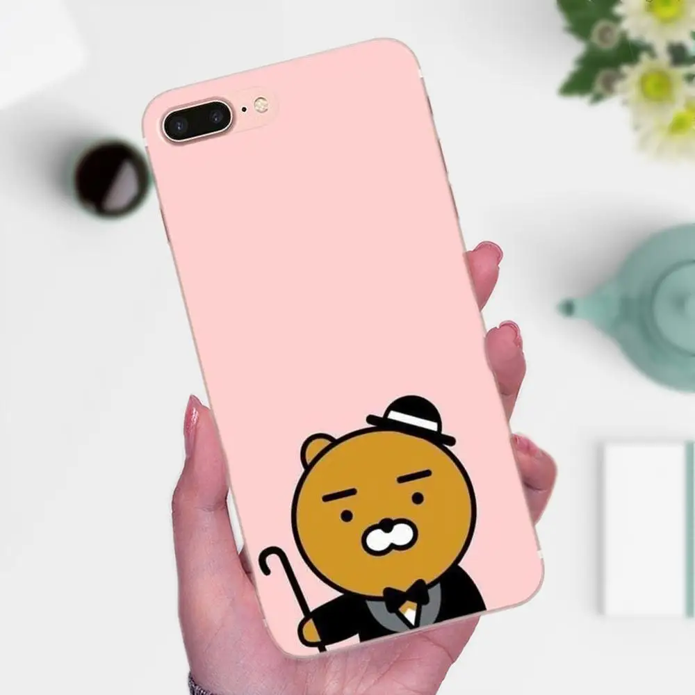 Чехлы для мобильных телефонов из мягкого ТПУ с мультипликационным принтом Kumamon We