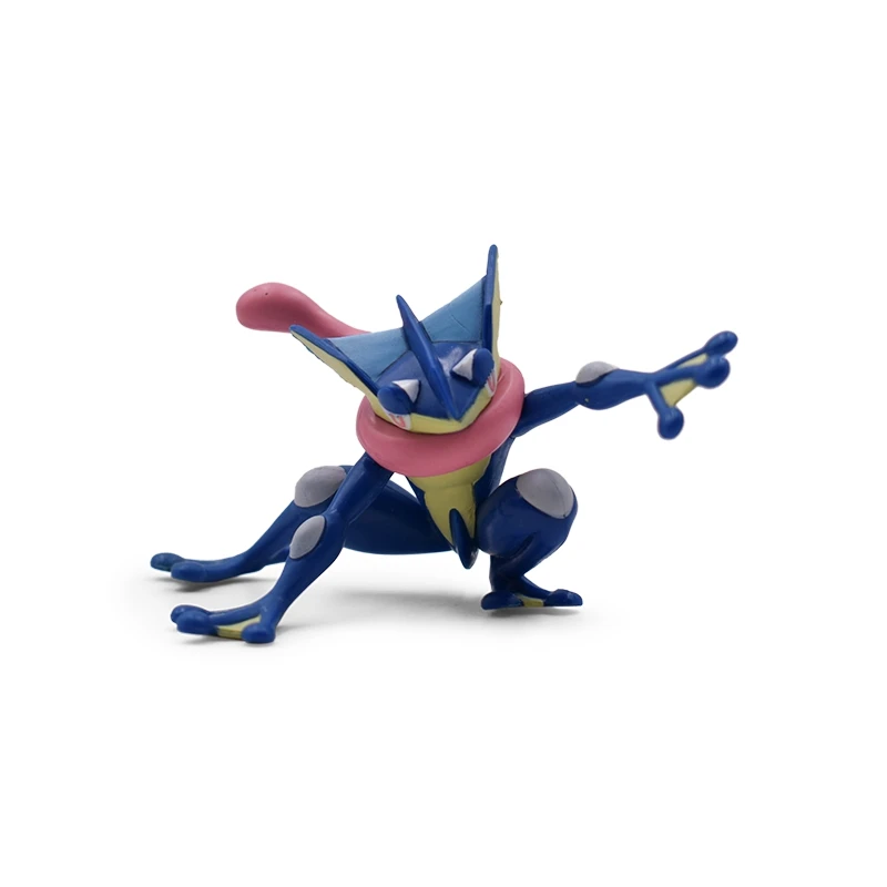 N Аниме 3-5 см мини Ninetales Greninja мультфильм ПВХ Фигурки игрушки Детская Коллекция Модель игрушки подарок - Цвет: N