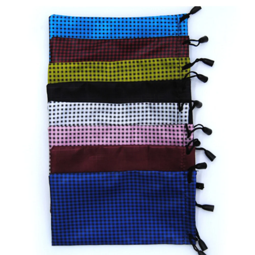 

5Pcs/lot Sunglasses Glasses Card Storage Bag Mini Jewelry Drawstring Package Board Game Wallet Bag 17.7cm*9cm