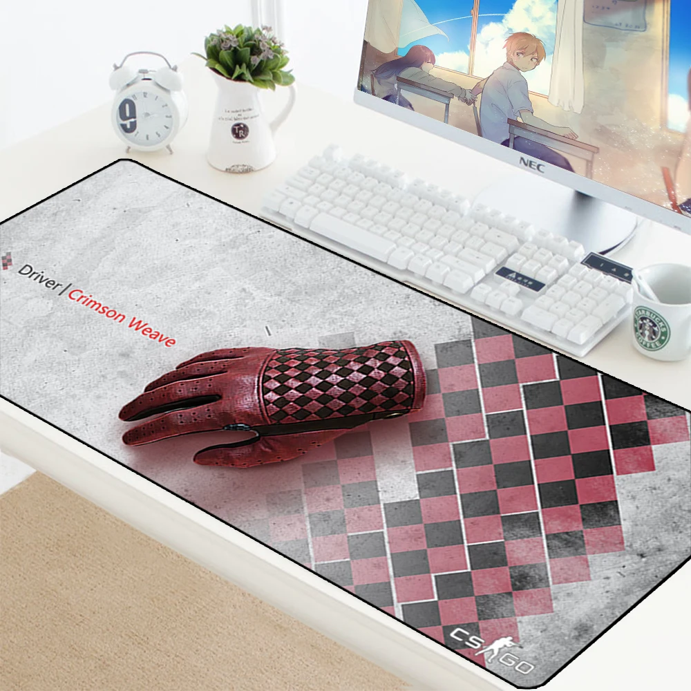 Большой игровой коврик для мыши, коврик для CS GO, подарок бойфренду, геймер, большой компьютерный коврик для мыши, игра для Csgo, оверлок, край, мышь, XXL, резиновый коврик