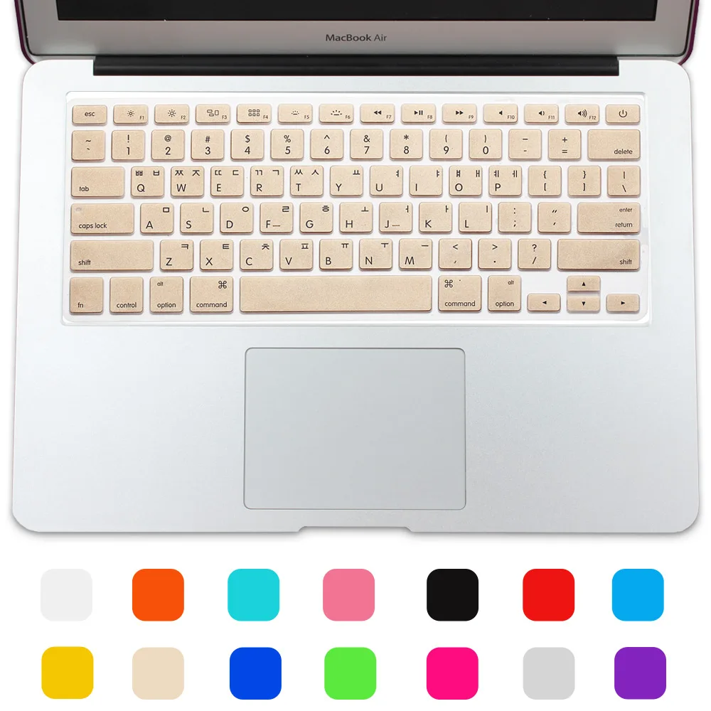 Крышка клавиатуры новая Корейская крышка Американская версия Радуга для Apple Macbook
