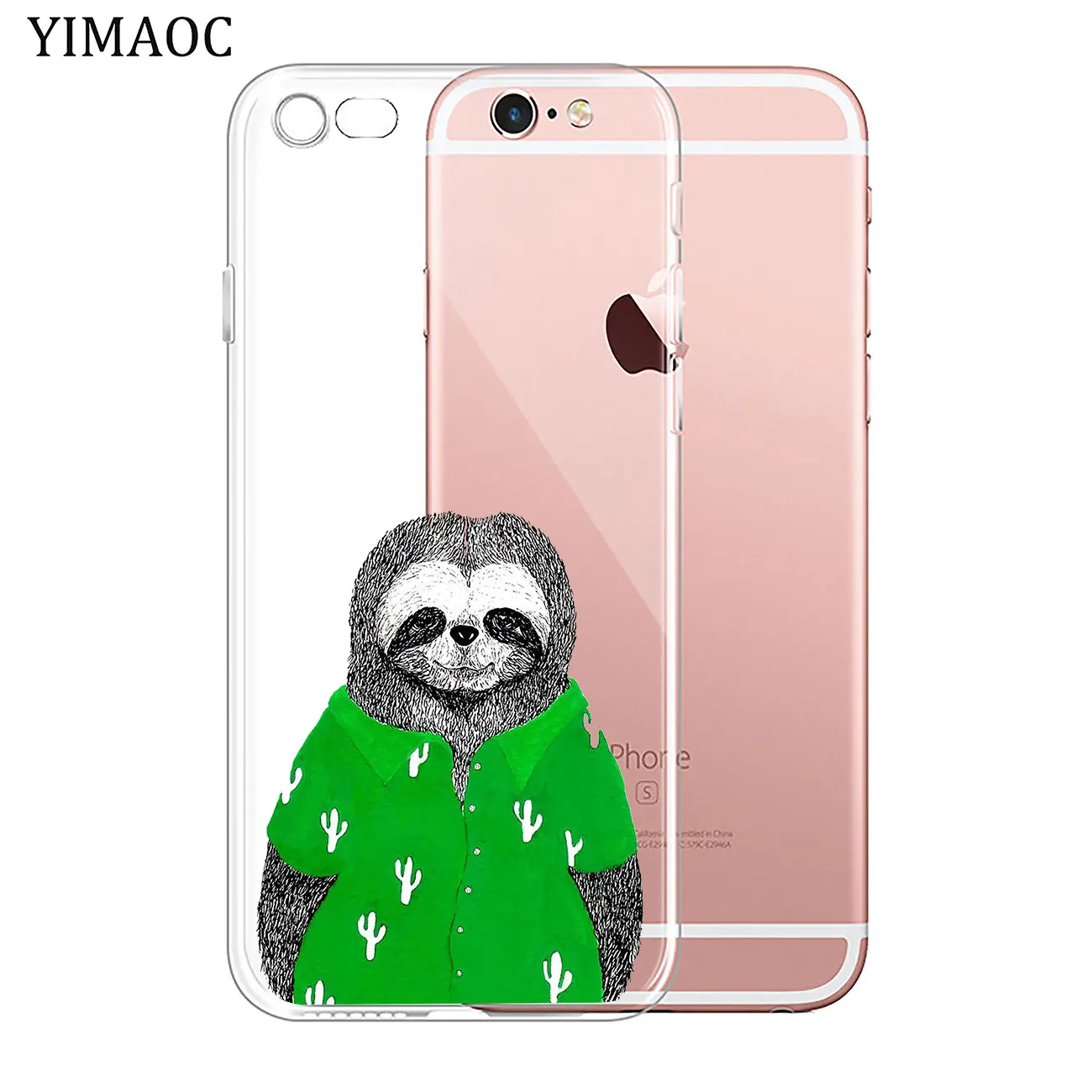 Мягкий силиконовый чехол YIMAOC для iPhone XR X XS 11 Pro Max 5 5S SE 6 6S 7 8 Plus 10 TPU|Бамперы| |