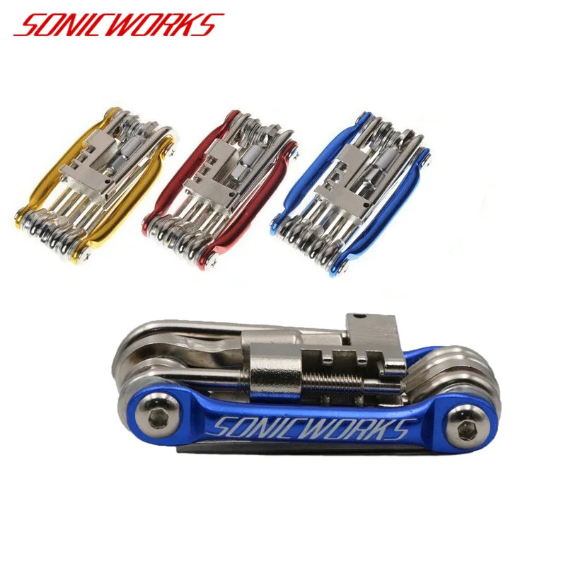 11 в 1 набор многофункциональных инструментов для ремонта велосипеда|cycling