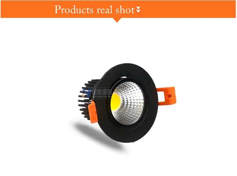 Встраиваемый светодиодный точесветильник светильник в черном корпусе 15 Вт 21 30