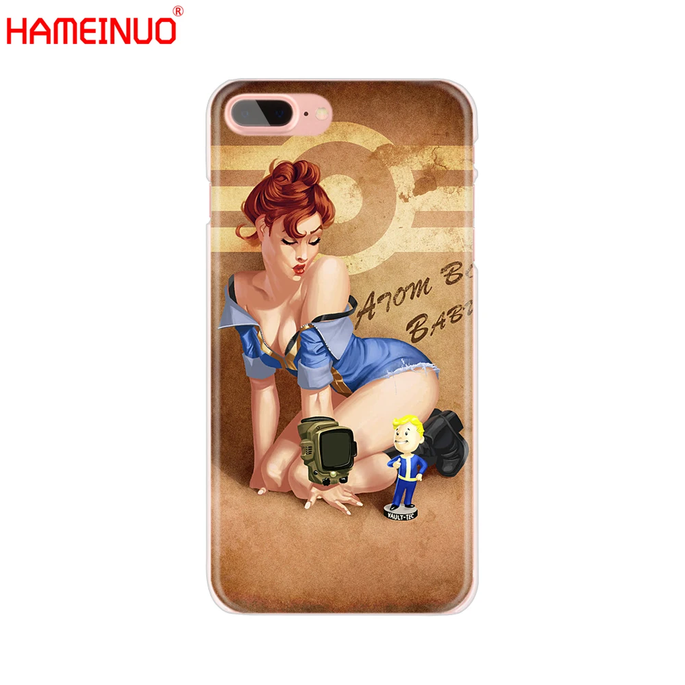 HAMEINUO черный остров студии игры Fallout чехол для сотового телефона iphone X 8 7 6 4 4S 5 5S SE 5c 6s plus