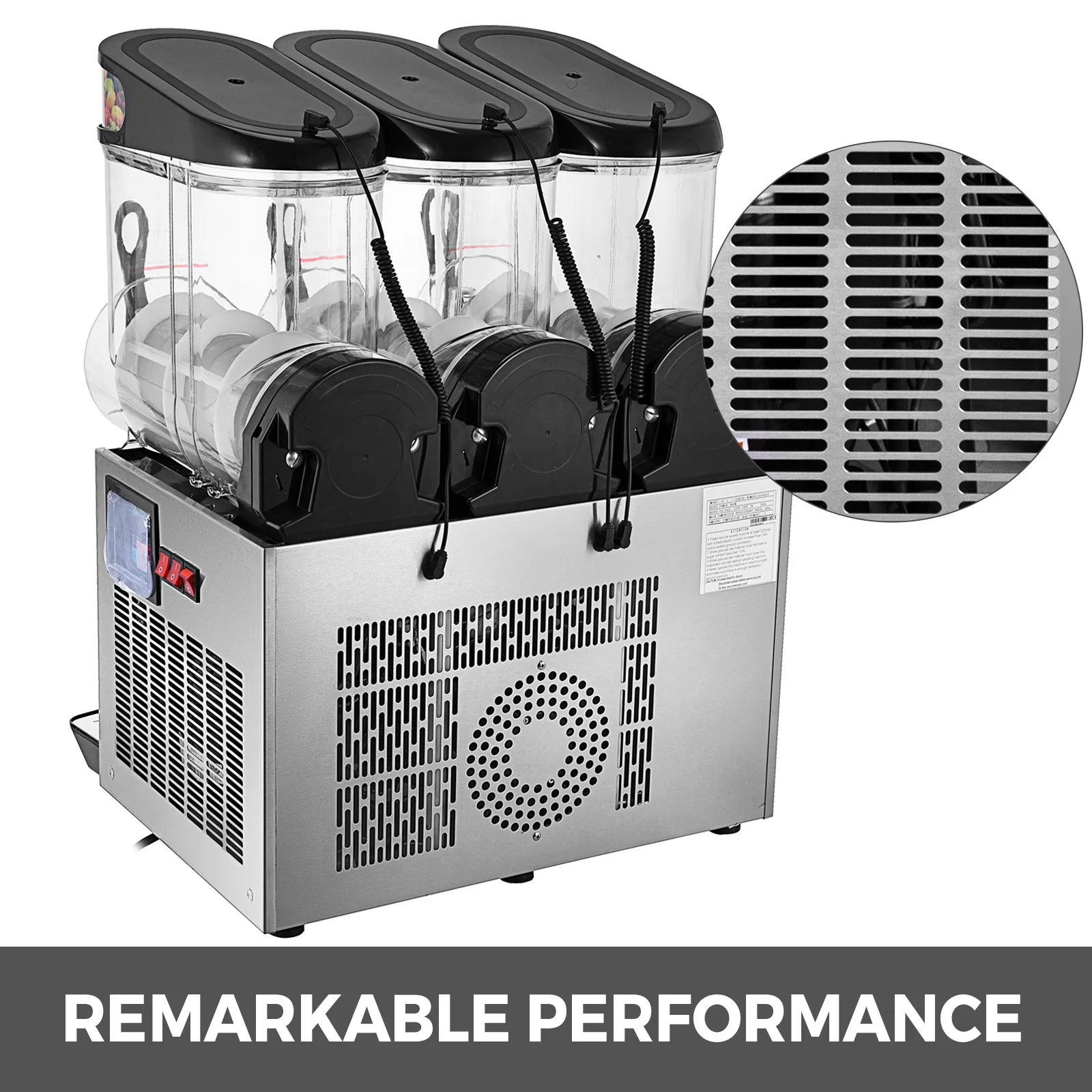 Машина для напитков трехместная полноразмерная холодного и использования 900 Вт 12